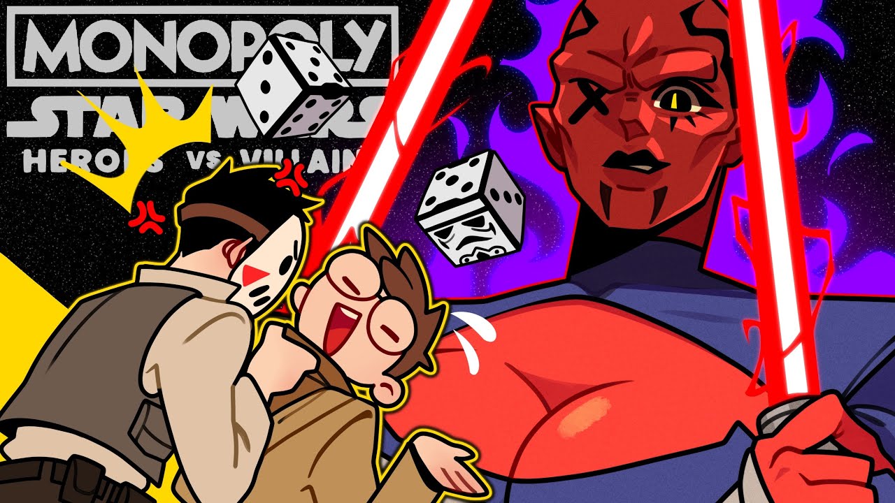 WHO TRYNA COME TO THE DARK SIDE? 👀 | Monopoly Star Wars (w/ H2O Delirious, Kyle, Squirrel)