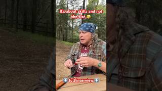 Cody Lundin Comments About The Size Of The Knives He Prefers