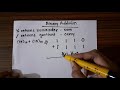 7.addition in binary numbering system