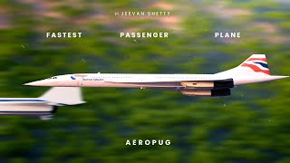 Fastest Passenger Airplane Flyby