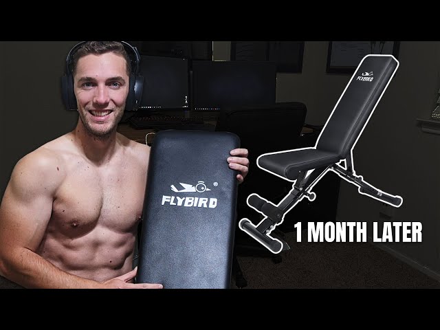 Flybird Adjustable Weight Bench Review - 1 Month Later