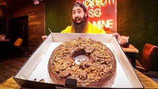 EATING BRITAIN'S BIGGEST DONUT | FIRST RESTAURANT CHALLENGE IN AGES | Britain's Biggest Ep.4