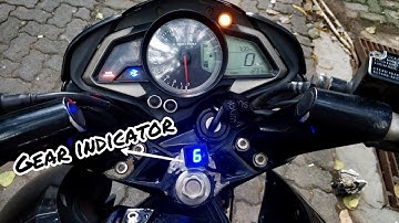Universal Gear Indicator for all motorcycles | Pulsar NS 200