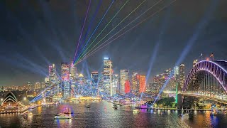 Vivid Sydney Festival 25 May 2024 at 10x speed