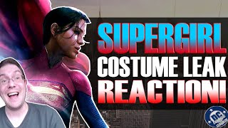 Supergirl Costume Leak Reaction The Flash Movie Leak Sasha Calle Suit