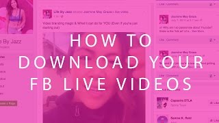 How to Download Facebook LIVE Video & Repurpose Your Content screenshot 4