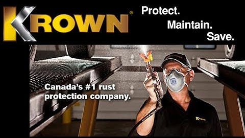 KROWN Rust Protection Oil Spray... How to Save Your Car from SALT & SNOW!