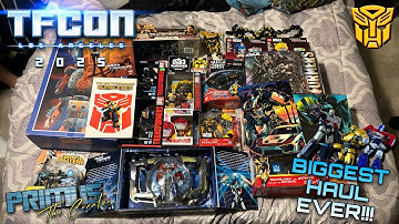 🔴TFCON LA 2025 HAUL SHOWCASE🔥🤯!!! #transformers