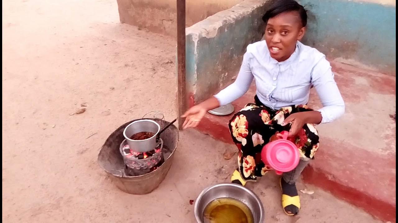 how to cook Dry mushrooms with groundnuts YouTube