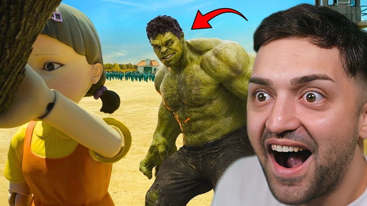 SQUID GAME 3 VS AVENGERS!