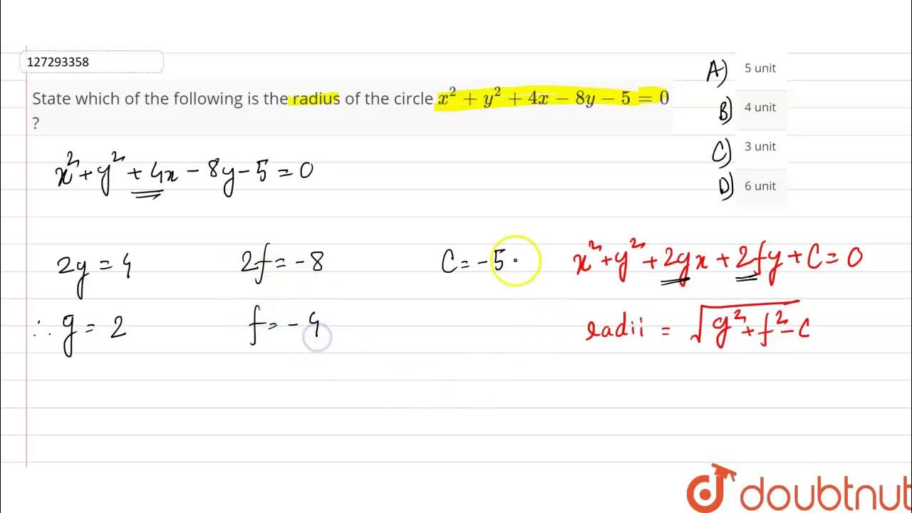 state-which-of-the-following-is-the-radius-of-the-circle-x-2-y-2