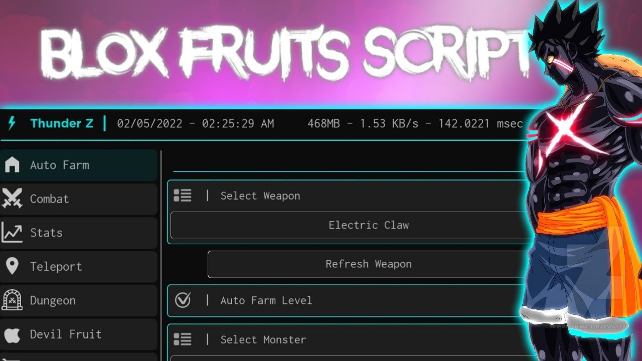 BLOX FRUITS SCRIPT FOR ARCEUS X (FAST ATACK ) (AUTO