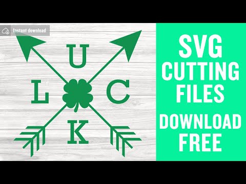 Luck Arrows Svg Free Cutting Files for Scan n Cut Free Download