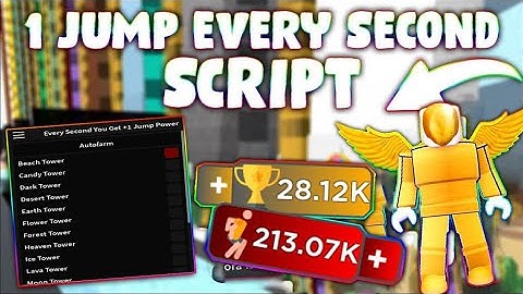 *NEW* Every Second You Get +1 Jump Power Script (PASTEBIN 2023) (AUTOFARM, INFINITE POWER, ANTI AFK)