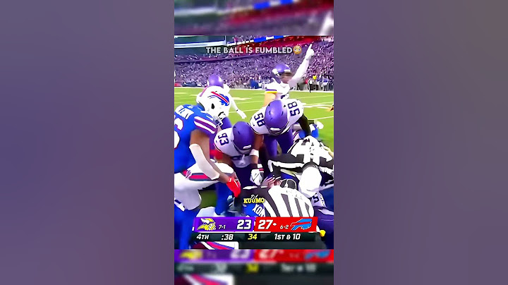HOW The VIKINGS Won The Game Of The Year Vs the Bills…😳🥹 #nfl
