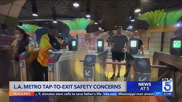 Crime levels increased after pause of L.A. Metro