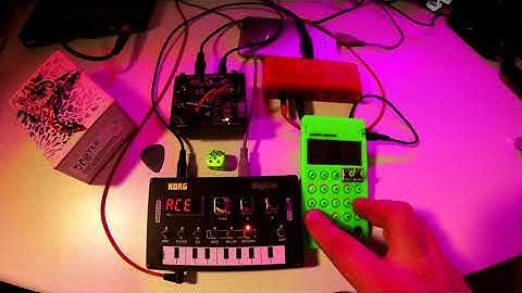 Droney Chip Hop beats - Bastl Kastle, Pocket Operator Rhythm, Korg NTS-1