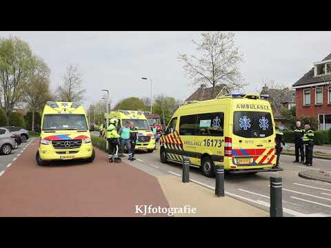 Dode en drie gewonden bij ernstig eenzijdig ongeval Herenweg Noordwijk