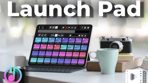 vocalBeazz iOS music app tutorial - sampling & recording patterns with the launch pad