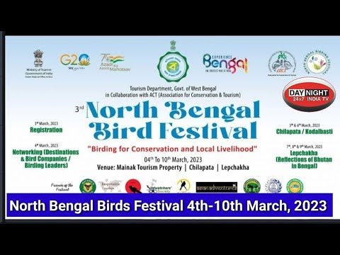 Siliguri ! North Bengal Birds Festival 4th - 10th March , 2023