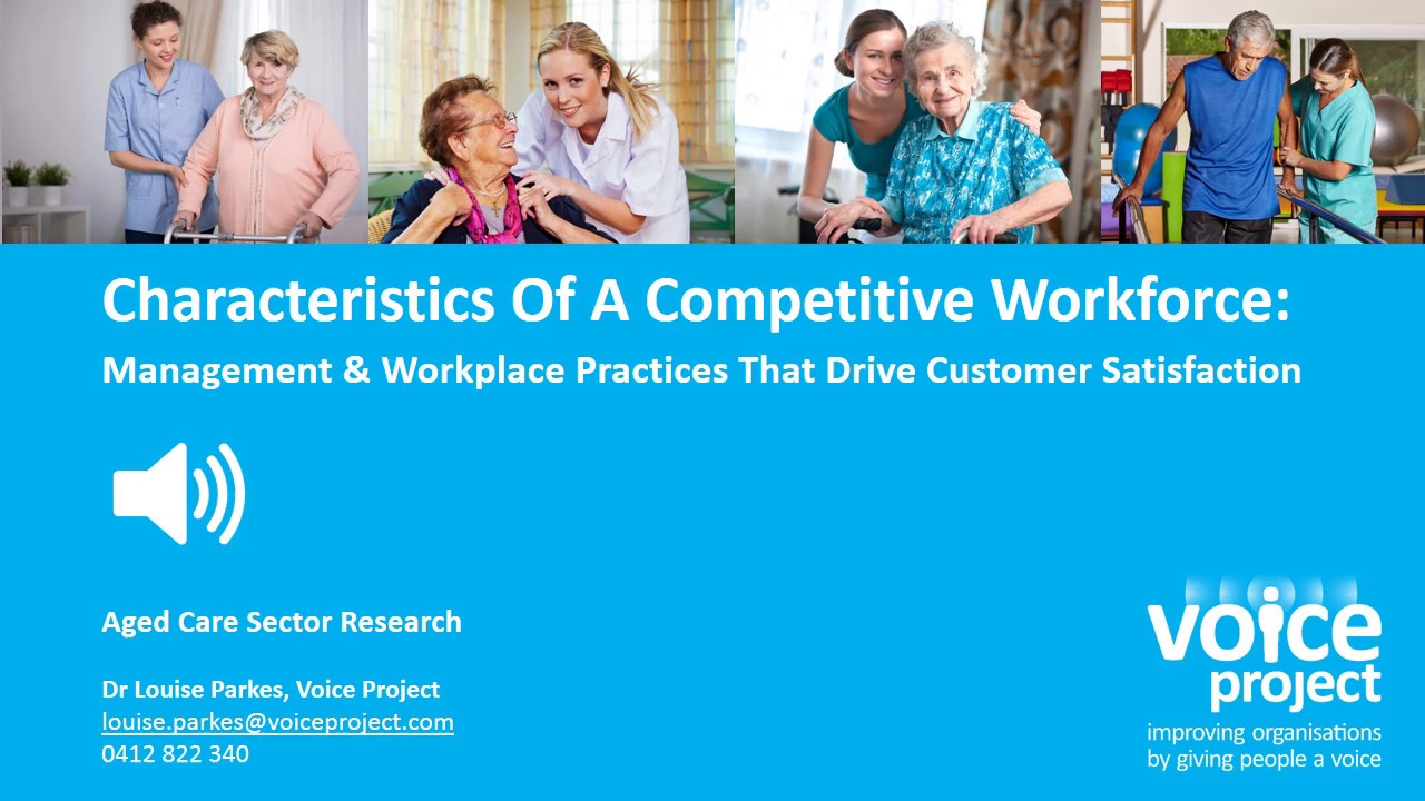 Management & Workplace Practices That Drive Customer Satisfaction