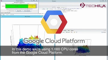 Rocket Speed to R simulation and analysis using Techila and Google Cloud Platform