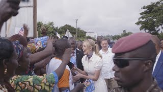 Ivanka Trump Visits Ivory Coast