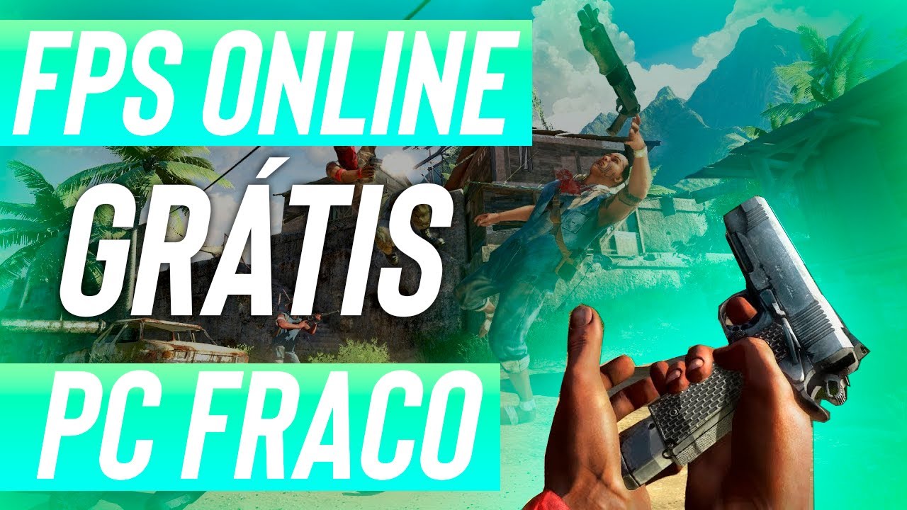 JOGOS DE FPS GRÁTIS PARA PC FRACO! 2021 