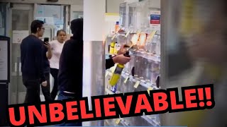 Thief Uses a Blowtorch To Get Locked-Up Products in New York City Walgreens