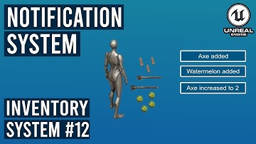 On Screen Notification System in Unreal Engine 5.3 - Inventory System #12 #ue5