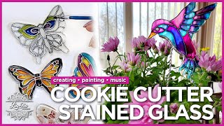 WOW! Using Cookie Cutters to Make Stained Glass Resin Art