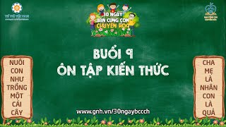 [30NBCCCH-K19] BUỔI 9 - ÔN TẬP KIẾN THỨC (NGÀY 16/09/2023)