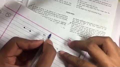 HC Verma Solutions - Newton