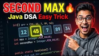 Find Second Largest Element in Array | Java DSA Interview Question
