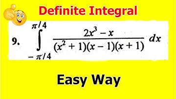 12.Definite integral | Calculus | Problem #9 | Exercise 5.2 Bsc math Calculus SMYousuf