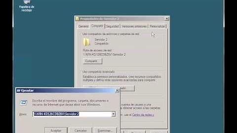 Compartir Archivos Entre Usuarios windows server 2008