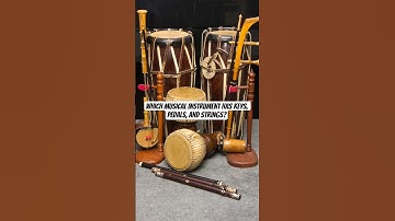 Which Musical Instrument Has Keys, Pedals, and Strings? | MCQ Mark Quiz Shorts
