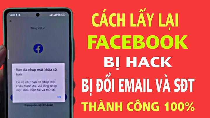 Làm thế nào để lấy lại ních facebook