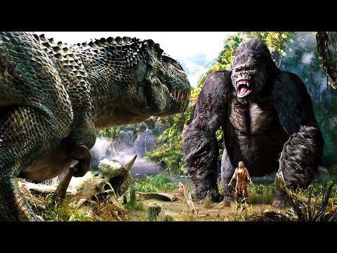 Le 3 scene con i dinosauri che hanno reso King Kong un classico 🌀 4K