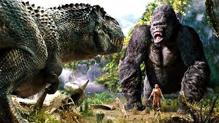 Le 3 scene con i dinosauri che hanno reso King Kong un classico 🌀 4K