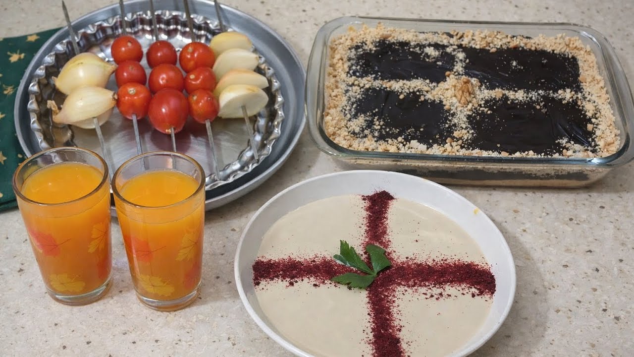 روتيني وياكم من السحور للفطور 🌙 مشاوي وكيكه بارده تجنن✨