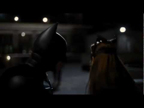 The Dark Knight Rises - Batman and Catwoman Roof Fight (HD) IMAX