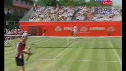 Lleyton Hewitt vs. Dick Norman (Queens Club 2003 -...
