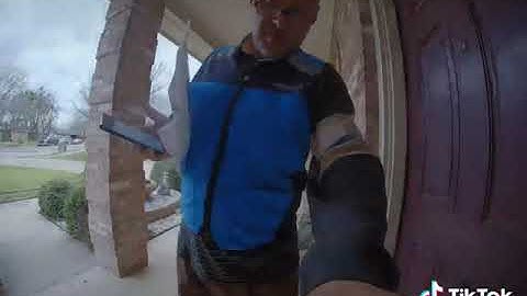 Door Cam - Did the Amazon Delivery guy follow our very specific Delivery Instructions?