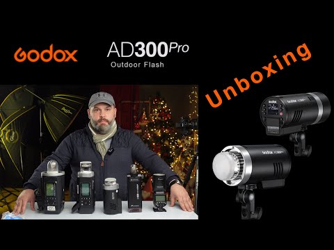 Godox AD300 Pro Unboxing |  ანბოქსინგი და მიმოხილვა
