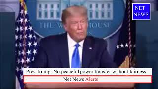 Trump Won’t Commit to ‘Peaceful’ Post-Election Transfer of Power