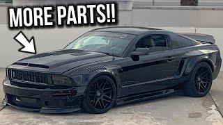 GOT MORE PARTS FOR THE MUSTANG! Stripping the Whole Car (Pt. 3)  *MUSTANG REBUILD*