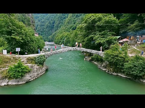 Video: Besletskiy ko'prigi Abxaziyaning eng noodatiy diqqatga sazovor joylaridan biri