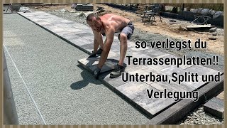 #So verlegst du Terrassenplatten 5cm auf Splitt# Schritt für Schritt erklärt