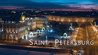 Санкт-Петербург 2019 | Winter and spring in St. Petersburg | 4K Cinematic drone shots